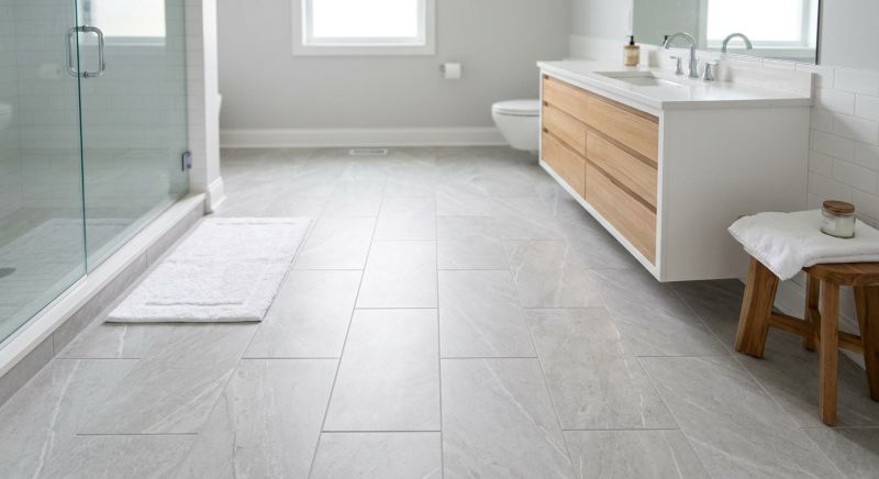 Bathroom Flooring Installation in Loudoun County, VA