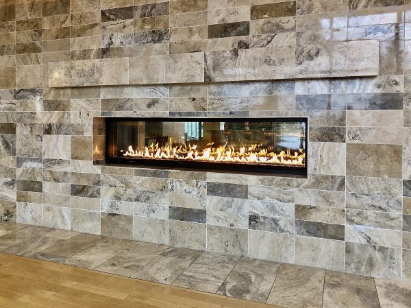 Fireplace Tile Replacement
