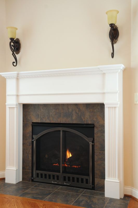 Fireplace Tile Finish